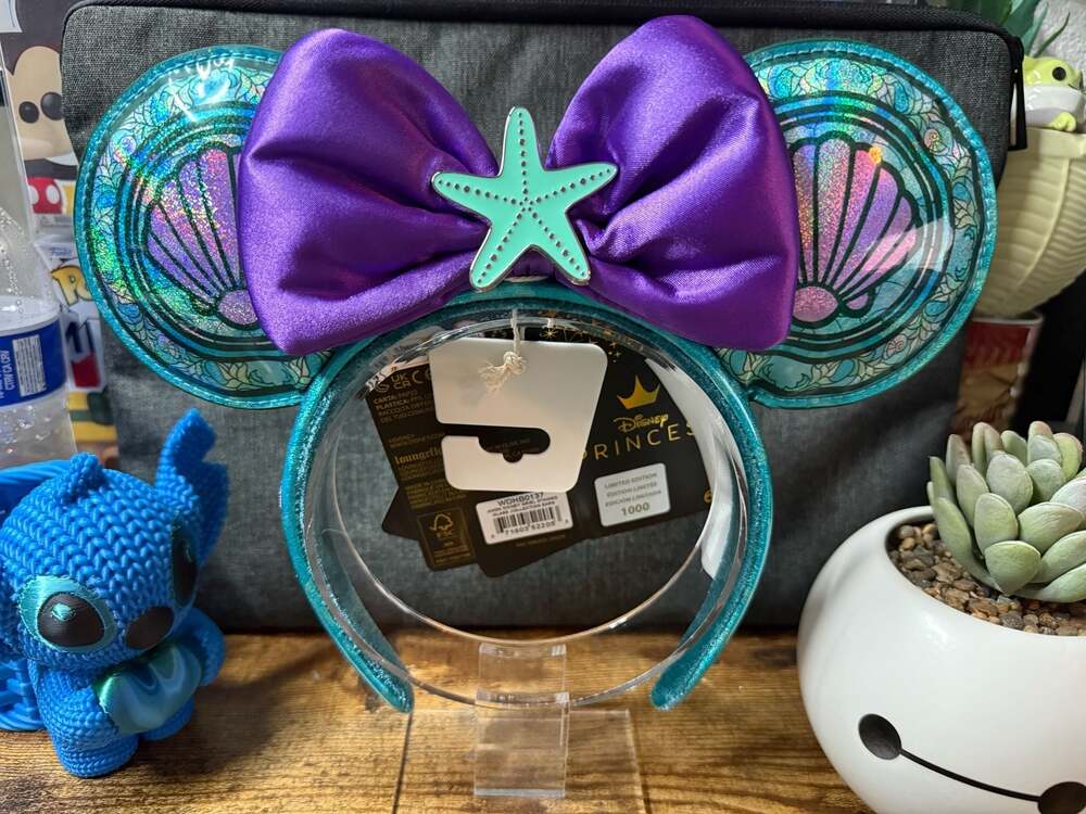 Loungefly Disney Princess Ariel Stained Glass Limited Edition Ear Headband